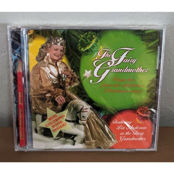 LIZ ANDERSON - THE FAIRY GRANDMOTHER SINGS CHILDREN'S CHRISTMAS SONGS - Picture 1 of 2